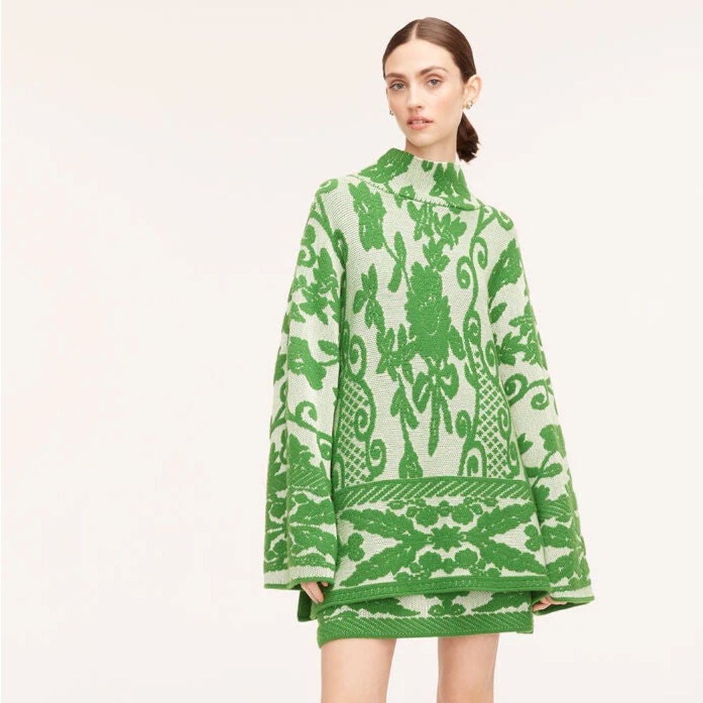 Rebecca Taylor tapestry jacquard sweater and skirt set NWT